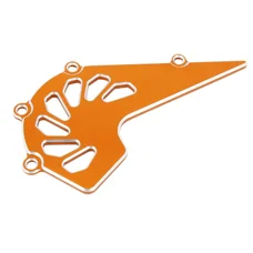 FRONT SPROCKET PROTECTOR FOR KTM 125 DUKE ALU CNC ANODIZED ORANGE  -AVOC-