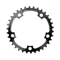 CHAINRING FOR ROAD BIKE- 5 Arms- 30T.Ø 74 TRIPLE -INNER- ALUMINIUM BLACK- 7075 TA ZELITO TYPE SHIMANO 9/10Speed.