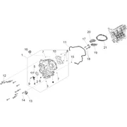 Courroie de distribution et couvercle