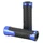 REVETEMENT POIGNEE AVOC MOTO ON ROAD ANTIDERAPANTE ADAPTABLE YAMAHA 700 MT-07 BLEU ANODISE OPEN END (PAIRE)
