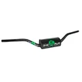 GUIDON 50 A BOITE KRM PRO RIDE OVERSIZE DIAM 28,6mm ALU NOIR/VERT AVEC MOUSSE