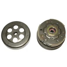 CLUTCH FOR SCOOT SCOOT  50cc CHINESE 2STROKE/CPI 50 ARAGON, HUSSAR, OLIVER, POPCORN/KEEWAY 50 F ACT, FOCUS, HURRICANE, MATRIX (Ø 112 WITH PULLEY+DRUM)  -SELECTION P2R-