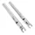 FOURREAUX/PLONGEURS DE FOURCHE CYCLO ADAPTABLE PEUGEOT 103 SP, SPX CHROME (LIVREE AVEC RESSORT) (PAIRE)  -SELECTION P2R-