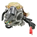 CARBURATEUR SCOOT ADAPTABLE SCOOT 50 CHINOIS 4T GY6,139QMB/PEUGEOT 50 KISBEE 4T, V-CLIC 4T/KYMCO 50 AGILITY 4T/SYM 50 ORBIT 4T/BAOTIAN 50 BT49QT 4T (DIAM 18mm ORIGINE)  -P2R QUALITE ECO-