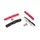 BRAKE PADS FOR MTB- THREADED STUD ASSYMETRIC - FIBRAX 72mm "CARTRIDGE" BLACK (1 PAIR)