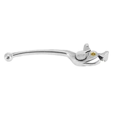 BRAKE LEVER FOR KAWASAKI 600 ER-6F 2005>2016, ER-6N 2005>2016, 650 KLE VERSYS 2007>2014  RIGHT SILVER (OE 132360169)  -SELECTION P2R-