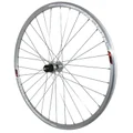 WHEEL FOR ROAD BIKE- 700 ROAD RUNNER -REAR- SILVER -ALUMINIUM HUB - CASSETTE 10/9/8 Speed