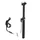 TIGE DE SELLE VTT TELESCOPIQUE SWITCH ALU NOIR DIAM. 30,9  L400mm  (REGLAGE PAR CABLE EXTERNE 0/125mm) FIXATION CINTRE