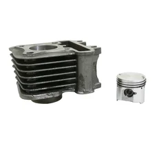CYLINDER/PISTON ASSEMBLY "PIAGGIO GENUINE PART" PIAGGIO 50 ZIP 2000 4 stroke, FLY 2006> 4 stroke, LIBERTY 2006> 4 stroke, VESPA LX 2006> 4 stroke, PRIMAVERA 2013> 4 stroke, SPRINT 2014> 4 stroke/APRILIA 50 SCARABEO 2002> 4 stroke, SPORT-CITY 2008> 4