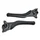 BRAKE LEVER (PAIR) FOR SCOOT REPLAY FOR MBK 50 NITRO/YAMHA 50 AEROX CARBON GLOSS