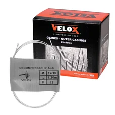 CABLE FOR THROTTLE - FOR MOPED - VELOX G.4 FOR MBK/CIAO head 3x4mm  Ø 12/10  Lg 1,20M  (12 wires)  (IN BOX PER 25)