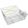 CORDON ELASTIQUE POUR PANIER MAILLE JAUNE FLUO (PAR 3) POUR FIXER CHARGEMENT