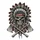 STICKER LETHAL THREAT MINI RENEGADE SKULL (60x80mm)
