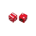 BOUCHON DE VALVE SCOOT/CYCLO REPLAY VS DE ROUGE  (PAIRE)