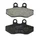 BRAKE PADS -POLINI FOR YAMAHA 125 CYGNUS X 2007> Front / MBK 125 FLAME X 2007> Front  (L 77mm - H 41.2mm - thk9mm)  (174.0077)  (ORIGINAL)