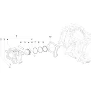 Groupe cylindre-piston-axe