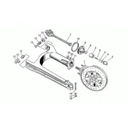 Fourche arriere
