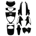 FAIRINGS/BODY PARTS FOR MAXISCOOTER  HONDA 125 SH INJECTION BLACK GLOSS  (10 PARTS KIT)