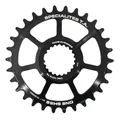 CHAINRING FOR MTB- "DIRECT MOUNT" 30 teeth TA ONE SH52 MATT BLACK ALUMINIUM- SHIMANO XTR M9100 / XT M8100 / SLX M7100/M900 - 10/11/12 Speed