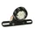 SUPPORT DE PLAQUE AVEC FEU ARRIERE A LEDS ROND NOIR (DIA 60mm) (HOMOLOGUE CE)  -REPLAY-  (OFFRE EXCEPTIONNELLE)