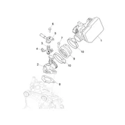 Boîtier papillon - Injecteur - Raccord d'admission