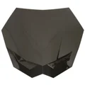 HEADLIGHT FAIRING FOR 50cc MOTORBIKE REPLAY RIVALE BLACK  - WITHOUT LIGHTS (WITH MOUNTING KIT)