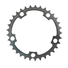 CHAINRING FOR ROAD BIKE- 5 Arms- 33T.Ø 110  -INNER- ALUMINIUM SILVER- 7075 TA ZEPHYR TYPE SHIMANO 9/10Speed.