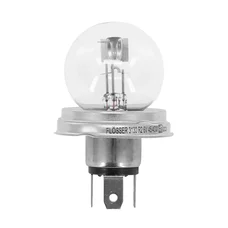 LIGHT BULB  6V 45/40W STANDART R2 FOOT P45T CLEAR (HEADLIGHT) (SOLD PER UNIT)  -FLOSSER-