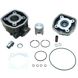 COMPLETE CYLINDER KIT FOR 50cc MOTORBIKE DR CAST IRON FOR DERBI 50 SENDA 1996>2005, GPR/GILERA 50 SMT 2000>2005, RCR (EURO 2 ENGINE)