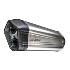 EXHAUST FOR MAXISCOOTER LEOVINCE LV-12 STAINLESS  FOR YAMAHA 560 TMAX 2020> (CARBON END) (APPROVED CE)
