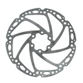 DISQUE DE FREIN VTT 6 TROUS BRAKCO BRAKE 160mm ARGENT