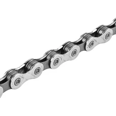 CHAINE VELO 9V. ROUTE/VTT NEWTON KMC X9 ARGENT/GRIS 116 MAILLONS COMPATIBLE SHIMANO/SRAM AVEC CONNECTEUR (EN BOITE)