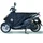 LEG COVER - TUCANO FOR YAMAHA 125 CYGNUS-X 2004>/MBK 125 FLAME-X 2004> (R068-N) (THERMOSCUD) (S.G.A.S. Anti-flap system)
