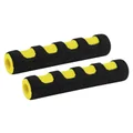 MOUSSE POUR LEVIER DE FREIN NOIR/JAUNE (PAIRE)  -SELECTION P2R-