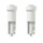 AMPOULE/LAMPE A LED 12V 0,25W CULOT W2x4,6d 6000K ECLAIRAGE WEDGE BLANC FROID NORME T5/W2,3W LEDRIVING (TEMOIN OU COMPTEUR) (BLISTER DE 2)  -OSRAM-