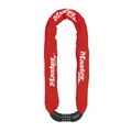 ANTITHEFT FOR BICYCLE - COMBINATION STEEL CHAIN LOCK MASTERLOCK  Ø 8mm L. 90cm RED - SECURITY LEVEL 8