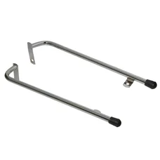 DUAL TUBE CHROME (FOOT REST) FOR MOPED PEUGEOT 103 MVL,SP -CHROME (PAIR)