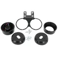 SPEEDOMETER HOLDER FOR MOPED - BLACK WITH SWITCH (Ø 60mm)  -SELECTION P2R-