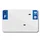 PLAQUE IMMATRICULATION MOTO TIFLEX ALU PREPERCEE 210x130 DEP. 80 VIERGE (VENDU PAR 10)