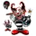 STICKER LETHAL THREAT BOMB CLOWN (15x20cm) (LT88719)