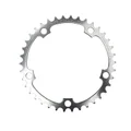 CHAINRING FOR ROAD BIKE- 5 Arms- 38T.Ø 130 -INNER- ALUMINIUM SILVER- 7075 TA ALIZE    (SHIMANO TYPE) 8/9/10 Speed-.