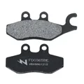 BRAKE PADS NEWFREN FOR PIAGGIO 250-500 MP3 Rear 125 X-EVO Rear 125-250 X9 EVOLUTION Front  DROIT 2006>, 400 X8 Front   (FD0365B)  (MAXISCOOT ORGANIC)