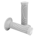 GRIP- DOMINO ORIGINAL- OFF ROAD D100 GREY - CLOSED END/LOCK ON (116-125mm) (supplied with 4 rings) (PAIR)