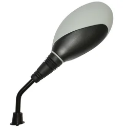 RETROVISEUR SCOOT ADAPTABLE KEEWAY 50 F-ACT, FOCUS, HURRICANE, MATRIX/GENERIC 50 IDEO, XOR/PEUGEOT 125 LXR 2009> GRIS/NOIR GAUCHE M8/125 (HOMOLOGUE)  -P2R-