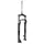FOURCHE LEADER FOX BRAGA 26" NOIR TAPERED CONIQUE (PIVOT 1"1/8 HAUT ET 1,5" BAS)