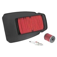 KIT ENTRETIEN MOTO ADAPTABLE YAMAHA 125 MT-125 2020> / XSR 125 2021> (PACK 3 PIECES) -SELECTION P2R PREMIUM