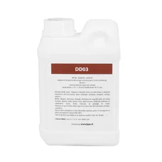 CLEANING AGENT FOR ULTRASONIC CLEANER TUB -  PROFESSIONNAL DD03 1L (DEGREASANT + DEOXYDIDER) Very powerful agent to be diluted 5%.