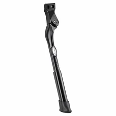 BEQUILLE VELO LATERALE ARRIERE NEWTON 24-29'' NOIR REGLABLE FIXATION 2 VIS SUR BASE ENTRAXE 18mm