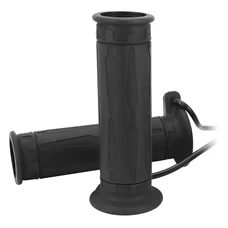 POIGNEE CHAUFFANTE KOSO (LONG 130 mm) AVEC INTERRUPTEUR EXTERNE (DIAM 22, 25 mm)