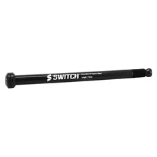 THRU AXLE - REAR FOR GRAVEL or ROAD BIKE - Thread 1.0 for 12X142 BLACK - 55gr. ( long 172mm Thread 18mm - With key for removal)